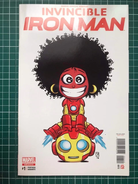 invincible Iron Man #1 (MARVEL 2016) Skottie Young MEXICAN variant Riri Williams
