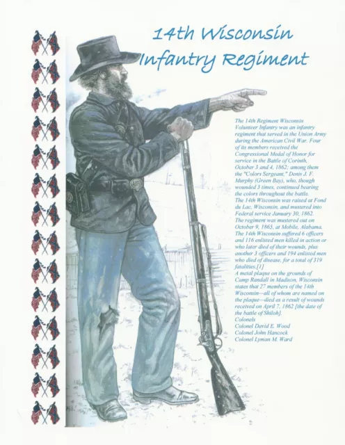 Civil War History of the 14th Wisconsin Infantry Regiment