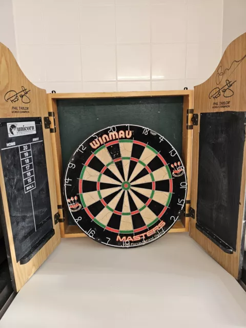 Unicorn Dart Board In Phil Taylor With