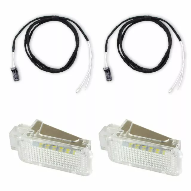 Für Audi A4 A5 A6 A7 Q5 Q7 Q8 KOMPLETT LED Türbeleuchtung Einstiegsbeleuchtung