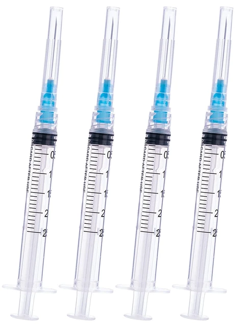 3Ml with 23 Gauge 1 Inch, Disposable Lab Supplies, Individual Package, Pack of 1