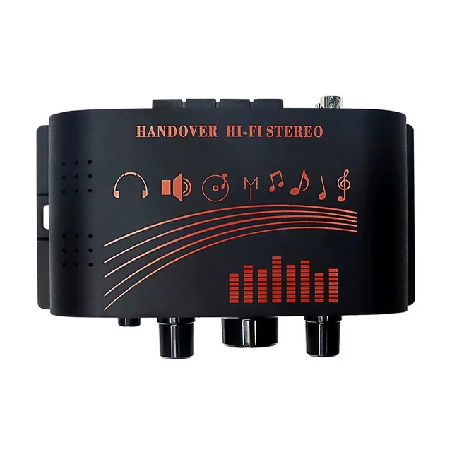Amplificateur Voiture 6800W WYYHAA - 4 Canaux - Stéréo AB - Alliage Aluminium - DC12V