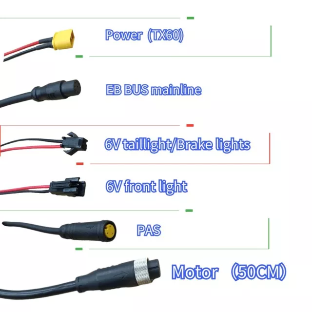 Upgraded für Bafang G062 48V 30A 1000W Controller UART für Elektrofahrräder