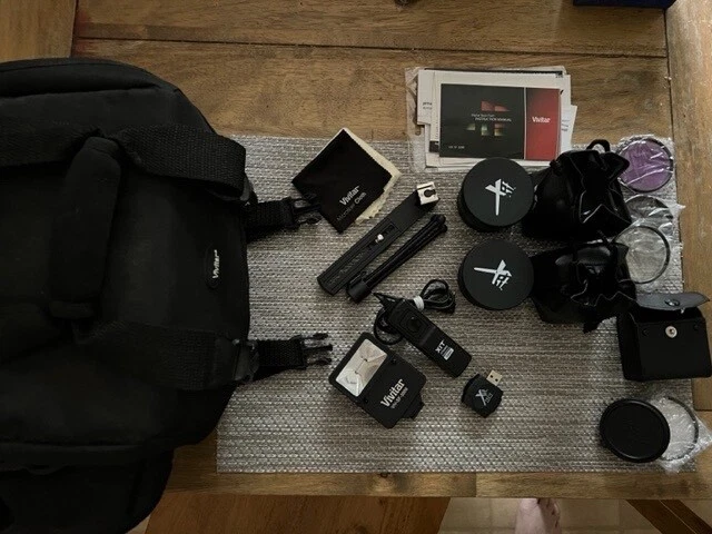 Vivitar Camera Accessory Kit w/Wide Angle, Telephoto, Flash and XIT Lenses, 58mm