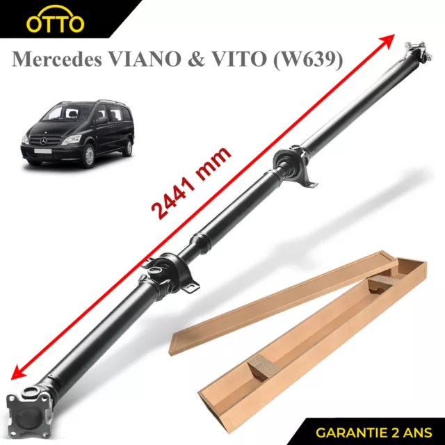 Antriebswelle 2441 MM 2441mm für Mercedes Vito W639 Viano + Lager