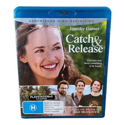 CATCH & RELEASE Blu-ray - Region B/GC/AUS/PAL/Jennifer Garner 🐙 EUR 3