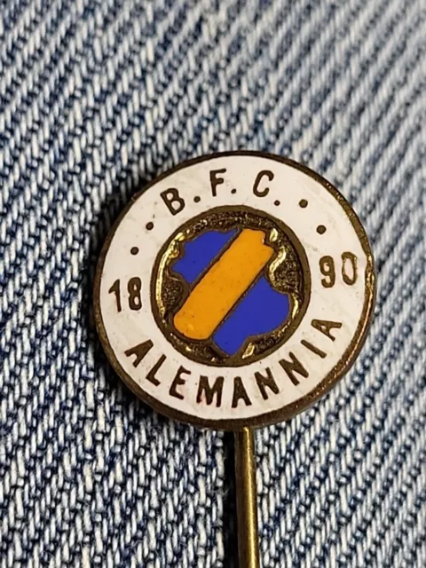 Alte Anstecknadel Fußball BFC Alemannia 1890 Berlin (233)