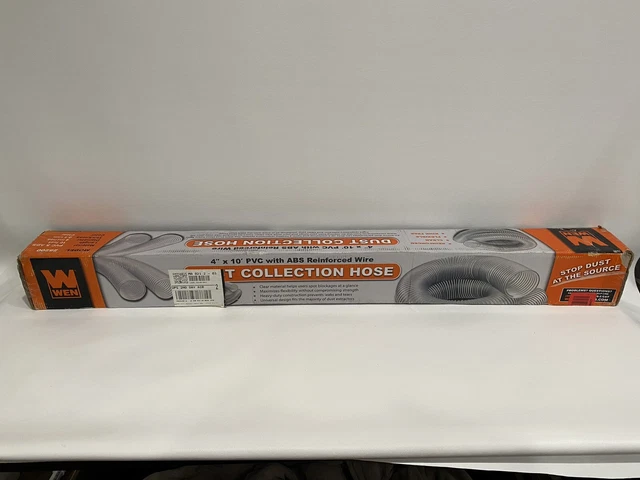 WEN 28200 Universal Dust Extractor Hose, 4-Inch x 10-Feet
