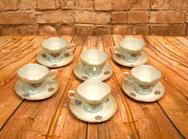 Set Of Coffee Porcelain, Set & Teapot Azucarero. I.G.Patentado. Vintage