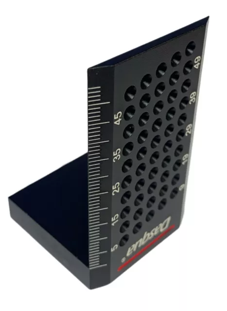 Pocket mitre square precision marking ruler L-shaped by Dasqua 1804-5551
