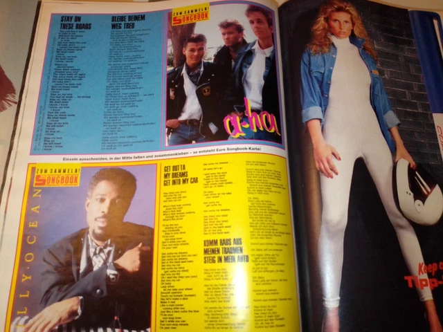 Bravo 14 1988. Eros Ramazzotti, Patrick Swayze Die Ärtze Madonna Bros 8