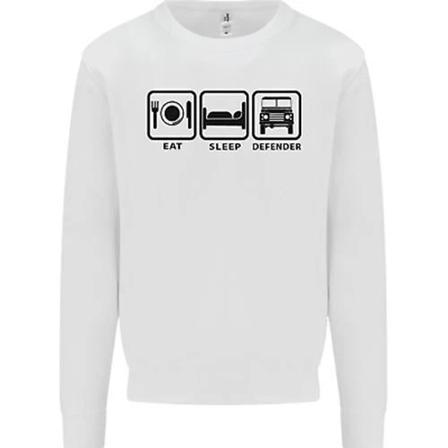 Eat Sleep 4X4 Off Road Roading Auto Bambini Felpa Maglione