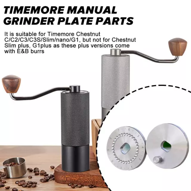 Timemore Chestnut C3 Manual Coffee Grinder, Matte Black