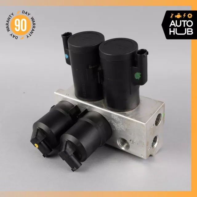 Mercedes R230 SL500 SL600 SL55 AMG Rear Hydraulic Suspension Valve Block OEM