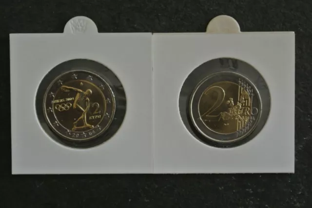 Greece UNC 2 Euro "Olympia" 2004 Athens Olympic Games *directly from bank role*