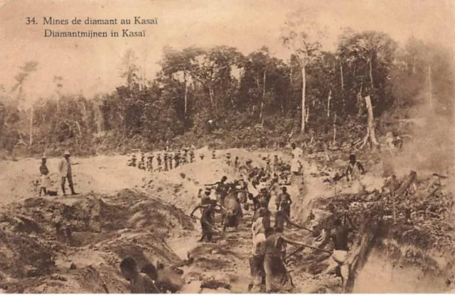 Congo Belge - KASAI - Entier Postal - Mines de Diamoant au Kasaï