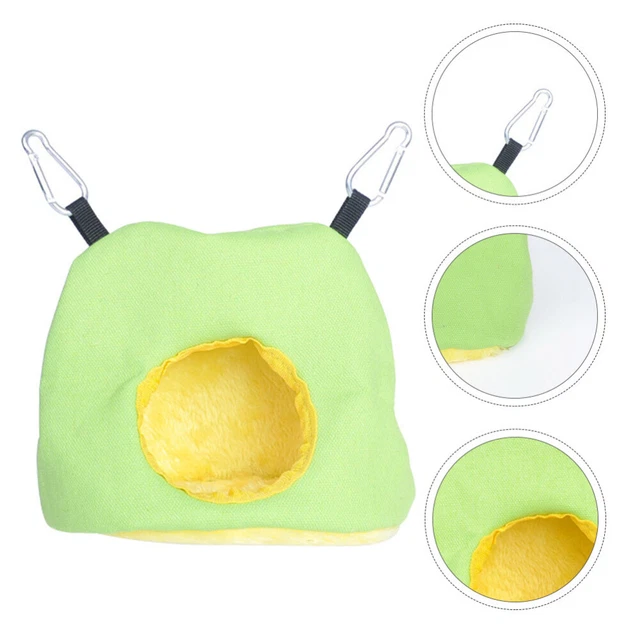 1 Pc warmes hängendes Haustier Plüsch Vogel Hütte Guinea Pig Hängematte Vogel