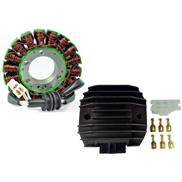 KIT STATOR + Voltage Regulator Rectifier For Yamaha YZF R6S 2008 2009 ...