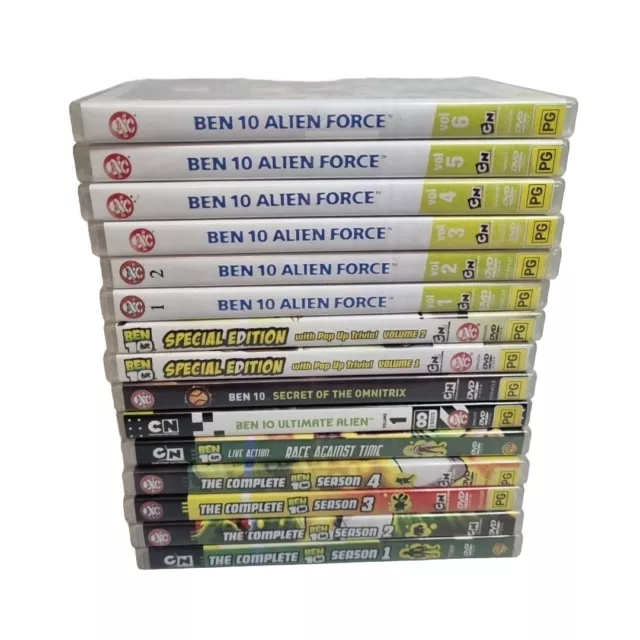 Ben 10: Alien Force 2, Ben 10 Alien Force Seasons 1-5 DVD B…