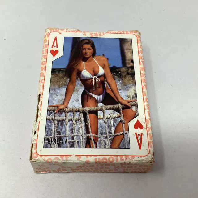 1997 Hooters Calendar Girls Playing Cards. 52 cards plus jokers.
