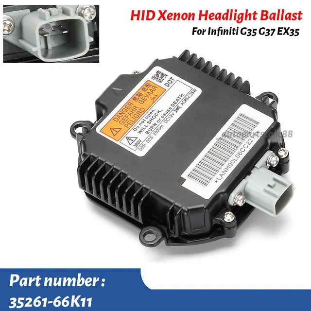 HID Xenon Headlight Ballast Sedan Coupe For Infiniti G35 G37 EX35 35261-66K11
