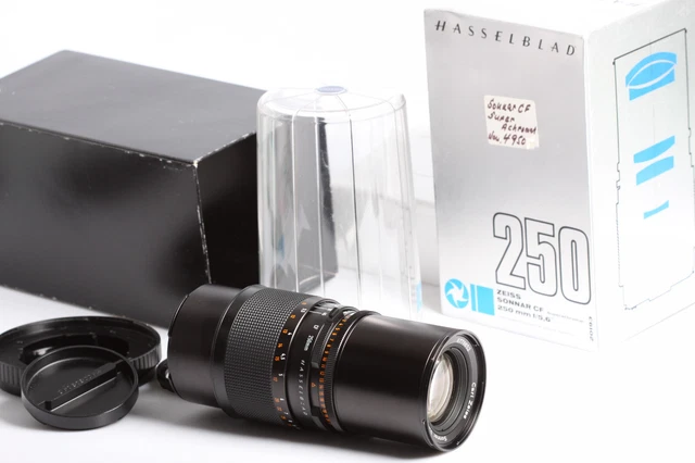 Hasselblad SUPERACHROMAT CF 5,6/250 Sonnar Carl Zeiss Lens black 250mm 5.6 CF