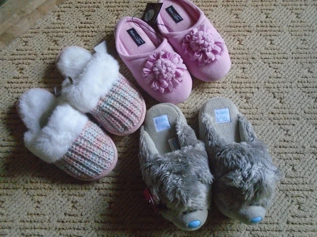 Womens slippers size 3 uk sale