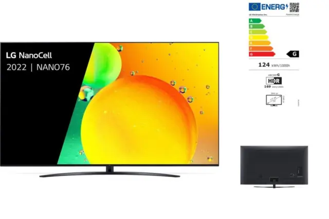 Smart TV LG 70NANO766QA 70 pollici 4K ULTRA HD NANOCELL LED WIFI