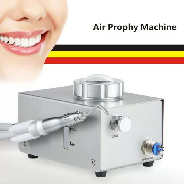 Dental Airflow Air Water Teeth Cleaning and Polishing Sandblaster Machine 4Hole