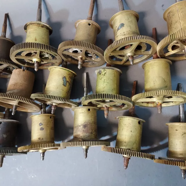 22 Antique French Morbier clock Great Wheels