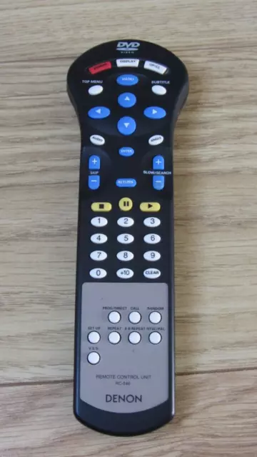 Denon Original hi fi remote control RC-546