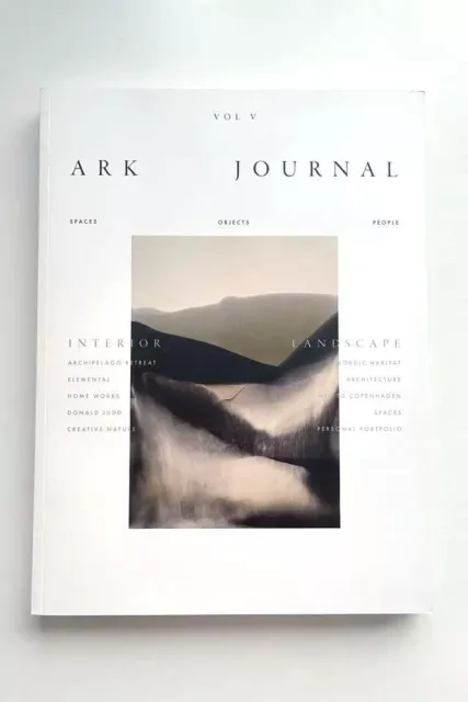 ARK JOURNAL V Vol.5 Design art magazine + Fast Shipping