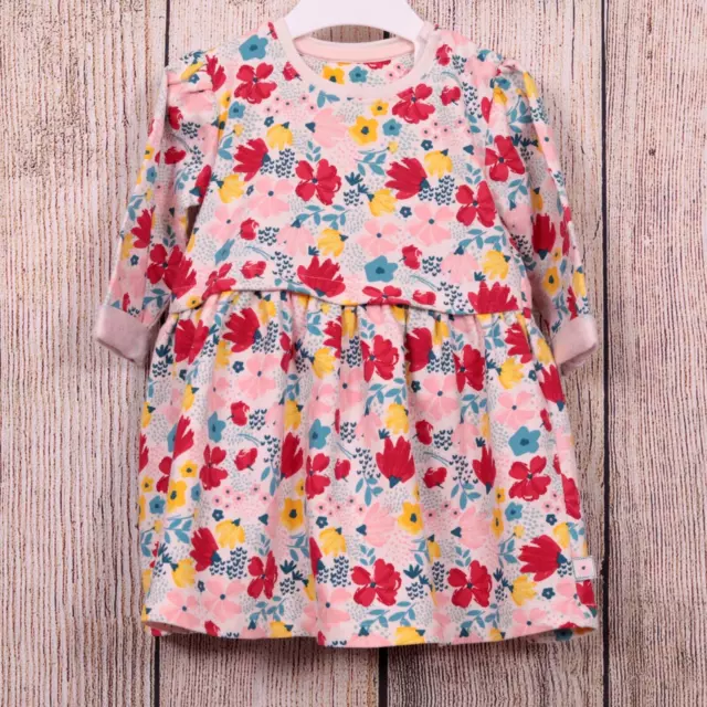 6-9 Month Baby Girl's Pretty Mini Club Floral Long Sleeve Dress EUC Combine P&P