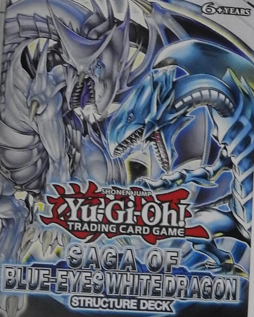 Dragon Structure YUGIOH! SAGA OF Blue Eyes White Dragon Structure Deck - 2022 Reprint ...