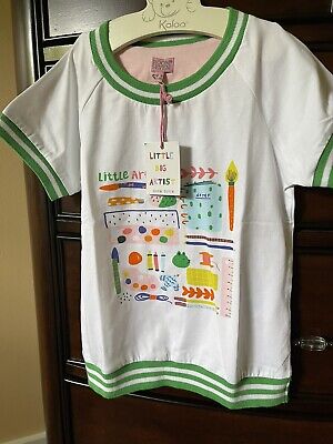 Oilily Girls Graphic T-shirt NWT SIZE 7T