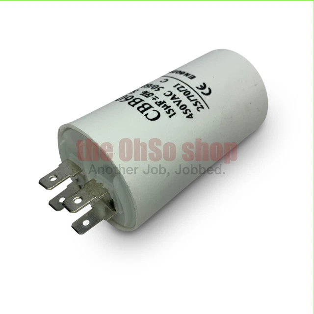 Condensateur, CBB65 60UF 450V Condensateur Déarrage Oteur AC