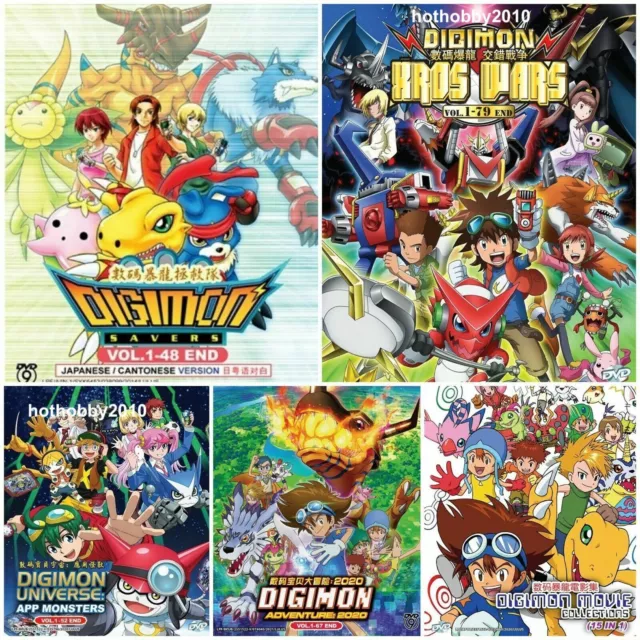 Anime DVD Digimon Adventure 2020 TV Series Vol.1-67 End English
