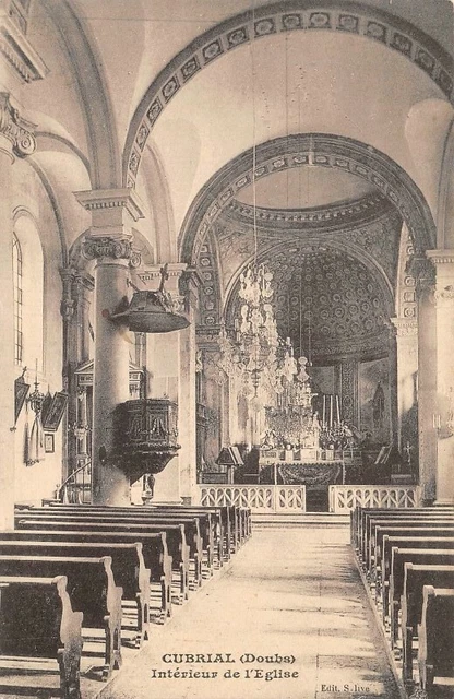 CUBRIAL - Intérieur de l'Eglise