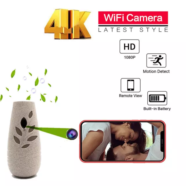 HD 1080P Wireless Mini Camera Air Freshener Nanny Home Security Video Record Cam