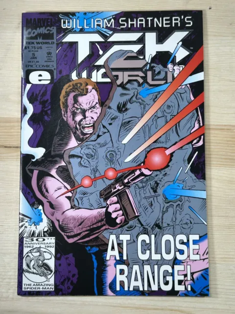 Marvel Comics - William Shatner's Tek World #5 - Jan 1993 - Tek War - VF/NM