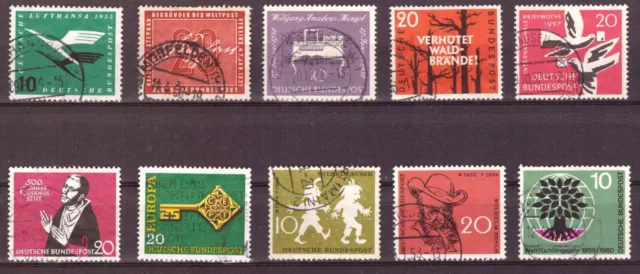 Briefmarken BRD kleines gestempeltes Lot