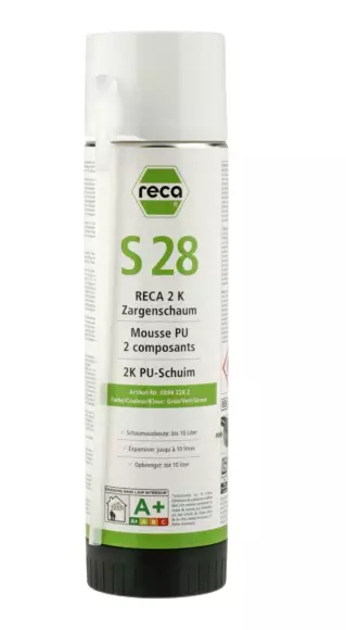 Hochwertiger Zargenschaum 2K Bauschaum 400ml 2 Komponenten PU Schnellschschaum