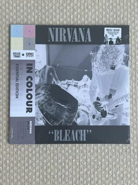 Nirvana - Bleach LP Rough Trade Exclusive Clear Vinyl OBI New /500 Nirvana - Bleach LP Rough Trade Exclusive Clear Vinyl OBI New /500