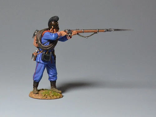 Figurine d'infanterie Prussienne en 1870 Bestsoldiers 75mm en résine. - Maquettes et Figurines