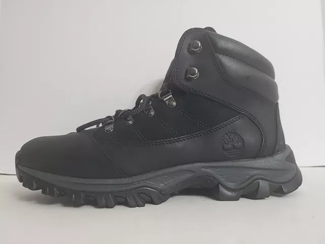 TIMBERLAND RANGELEY MID Hiker Leather Black Hiking Boots 9811R Men