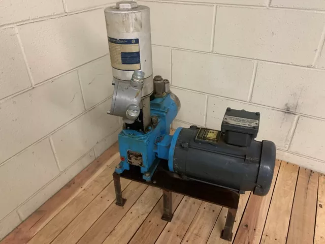 American Lewa EK-1 Diaphragm Metering Pump w/ Motor and Actuator
