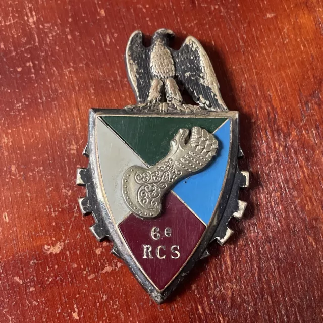 France 6th Command & Support Regiment Badge - French Army, Commandement Soutien