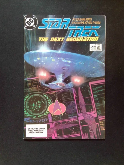 Star Trek The Next Generation  #1  DC Comics 1988 VF+
