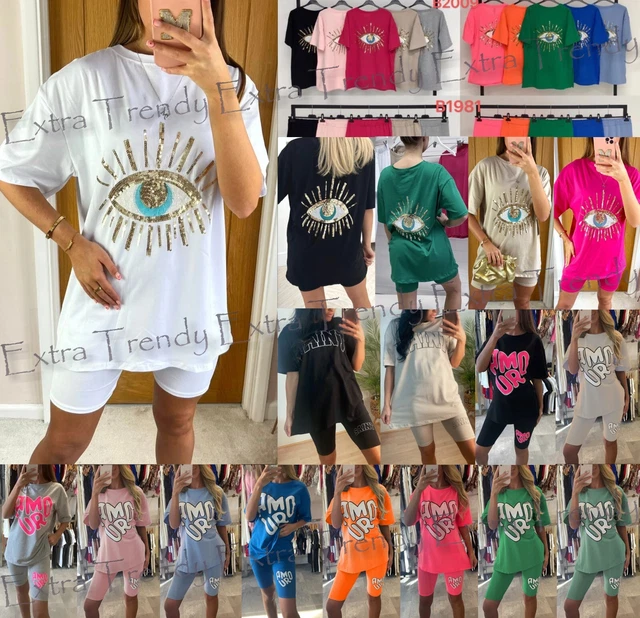 Cycling shorts and t shirt co ord hotsell