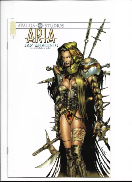 Aria Jay Anacleto Sketchbook  1  1999  Very Fine-Near Mint